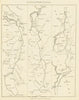 Lancaster Canal by John Stockdale. Preston - Lancaster - Kendal 1795 old map