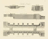 Lock for a canal. Aikin 1795 old antique vintage print picture