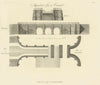 Aqueduct for a canal. Aikin 1795 old antique vintage print picture