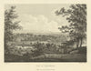 View of Manchester. Aikin 1795 old antique vintage print picture