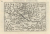 Lemovicum/Limania by Bertius/Langenes. Limagne. Allier valley, Auvergne 1603 map