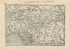Illyrici/Illyricum by Bertius/Langenes. Illyria Croatia Balkans Bosnia 1603 map