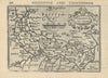 Cremonensis Ager. by Bertius / Langenes. Cremona region, Lombardy 1603 old map