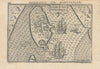 Insulae & Ars Mozambique by Bertius / Langenes. Mozambique Island 1603 old map