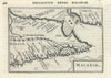 Malabar by Bertius / Langenes. Kingdom of Malabar. South India & Ceylon 1603 map