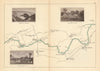 RIVER THAMES - Tadpole - Lower Newton - Duxford. Rushy Weir. TAUNT 1887 map