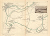 RIVER THAMES Abingdon Sutton Courtney Wittenham Clifton Hampden. TAUNT 1887 map