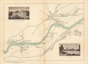 RIVER THAMES Hurley Bisham Marlow Cookham Dean Westhorpe. TAUNT 1887 old map