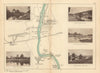RIVER THAMES - Taplow - Maidenhead - Bray. Ray Mead. Formosa. TAUNT 1887 map