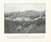 Edinburgh, from the castle. Scotland 1900 old antique vintage print picture