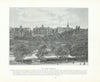 Old town, Edinburgh. Scotland 1900 antique vintage print picture