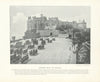 Edinburgh Castle: the Esplanade. Scotland 1900 old antique print picture