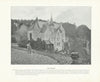Hawthornden. Scotland 1900 old antique vintage print picture