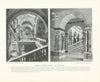 Municipal Buildings, Glasgow: The staircases. Scotland 1900 old antique print