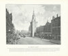 The Trongate, Glasgow. Scotland 1900 old antique vintage print picture