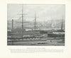 Shipping on the Clyde, Partick, Glasgow. Scotland 1900 old antique print
