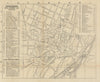 Munchen / Munich town city plan. Germany. BRADSHAW c1853 old antique map chart