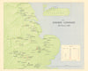 RAF Bomber Command airfields & HQs, 5th March 1943. World War Two 1961 old map