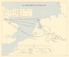 Dambusters Raid 16-17 May 1943 RAF Ruhr Bombing Chastise World War Two 1961 map