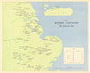 RAF Bomber Command airfields & HQs, 25th September 1944. World War Two 1961 map