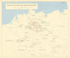 Dispersal of German aero-engine factories 1944. World War Two 1961 old map