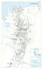 Sourabaya/Surabaya city plan 1945. World War Two 1969 old vintage map chart