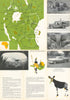 East Africa touring map for Heini Demmer Safaris. Kenya Tanzania Uganda c1957