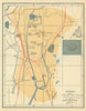 Nagoya town/city plan. Japan antique tourist map 1930 old chart