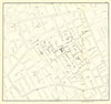 Broad Street Cholera Outbreak, Soho, London by Dr John Snow 1855 (1936) map