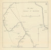 Nile: Korosko to Khartoum. Mahdist War. Egypt/Sudan. Royal Artillery 1937 map
