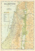Palestine, shortly before the declaration of the state of Israel 1948 old map