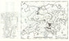 Hong Kong & New Territories sketch map. Kowloon street plan 1975 old
