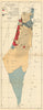Map of Palestine illustrating the Land Transfer Regulations of Feb 1940 1945