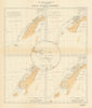 French Antarctic Expedition, 1908-1910. Jean-Baptiste Charcot / RGS 1911 map