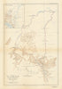 Peru & Bolivia. The River Heath by Major Percy Fawcett 1910. RGS 1911 old map