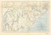Brazil. Map to illustrate… north east Bahia by John Casper Branner. RGS 1911