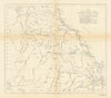 Variation in salinity of the Queensland well waters. Australia. RGS 1911 map