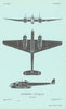 Handley Page Hampden I Trainer. Air Ministry aircraft recognition profile 1944