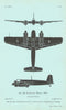 Henschel Hs 129 Ground attack. Air Ministry aircraft recognition profile 1944
