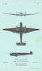 Junkers Ju 86P High Altitude Reconnaissance. Aircraft recognition profile 1944
