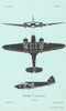 Airspeed Oxford II Trainer. Air Ministry aircraft recognition profile 1944