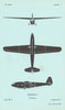 General Aircraft Hengist I Transport. Aircraft recognition profile 1944 print