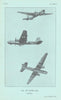 Heinkel He 177 Bomber. Air Ministry aircraft recognition photos 1944 old print