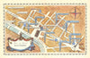 La rue de Rivoli - Bastille - Paris neighbourhood/quartier pictorial map 1948