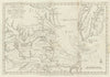 A Map and Chart of… the Bay of Chesapeak, York & James Rivers by John Lodge 1781
