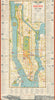 Hagstrom's Map of High Spots in New York City. Manhattan tourist plan. Jan 1940