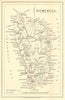Dominica by Waterlow & Sons. Roads & bridle paths 1938 old vintage map chart