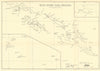 British Solomon Islands Protectorate showing Government Stations 1938 old map