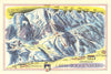 Ober-Toggenburg ski resort piste/trail map. Unterwasser Alt St. Johann 1949