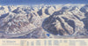 Kitzbühel - Tirol - 800m - ski panorama piste/trail map by Heinrich Berann 1939